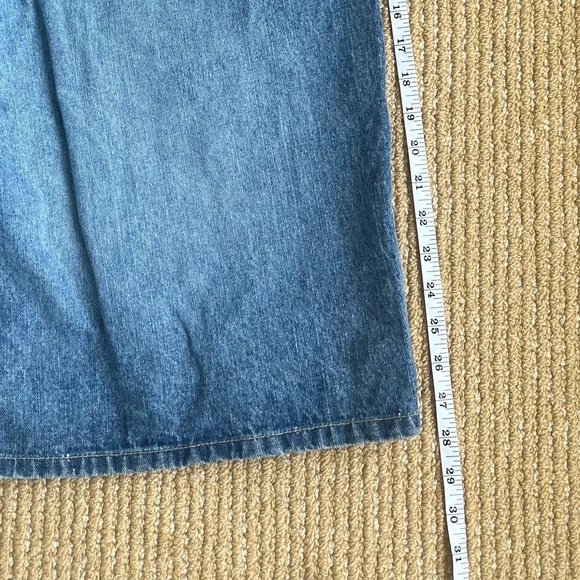 MARITHE FRANCOIS GIRBAUD Jean Shorts Blue Cotton Denim Jorts Men’s SZ 42 - Picture 15 of 16